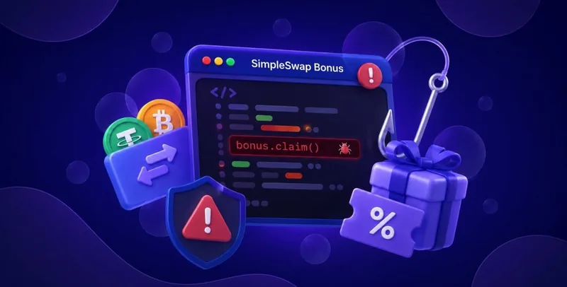 Fraudulent bonus offers &mdash; SimpleSwap Know Scam cover